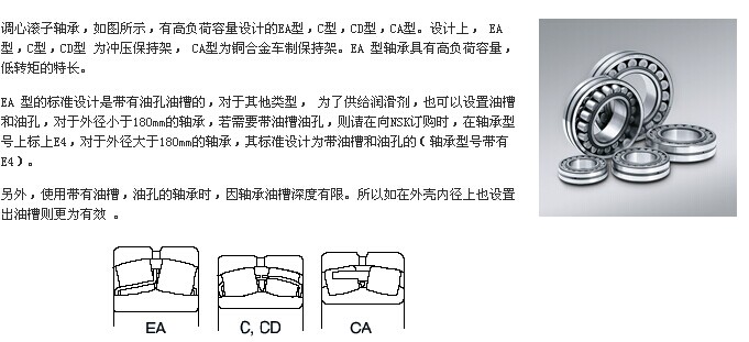 调心滚子轴承参数